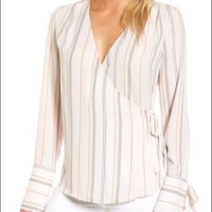 Trouve Striped Blouse - XS